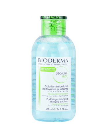 BIODERMA SEBIUM H2O PUMP 500ML