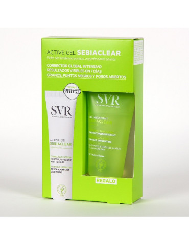 SVR SEBIACLEAR SET ACTIVE GEL+GEL MOUSSANT