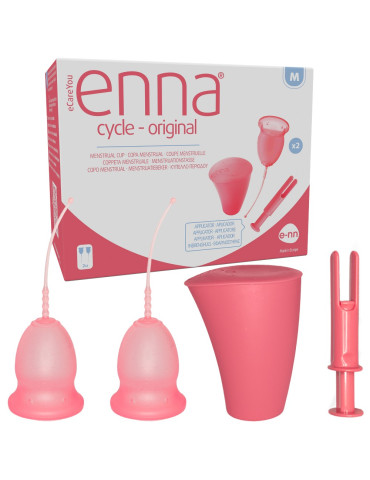 ENNA COPA MENSTRUAL M+APLICADOR