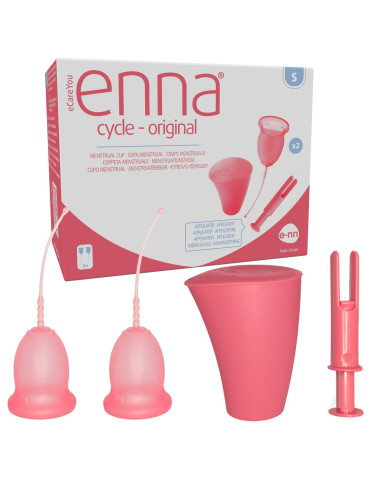 ENNA COPA MENSTRUAL TALLA S+APLICADOR