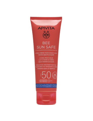 APIVITA SUN HYDRA FRESH LECHE SPF50+ 100ml FORMATO VIAJE