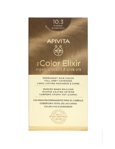 APIVITA HAIR COLOR KIT 10.3