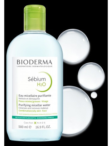 BIODERMA SEBIUM H2O SOLUCION MICELAR 500ML