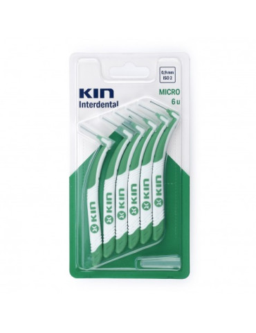 KIN CEPILLO INTERDENTAL 0,9MM MICRO 6UDS