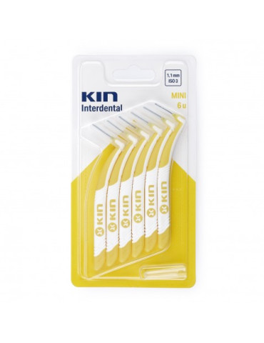 KIN CEPILLO INTERDENTAL 1.1MM MINI 6U