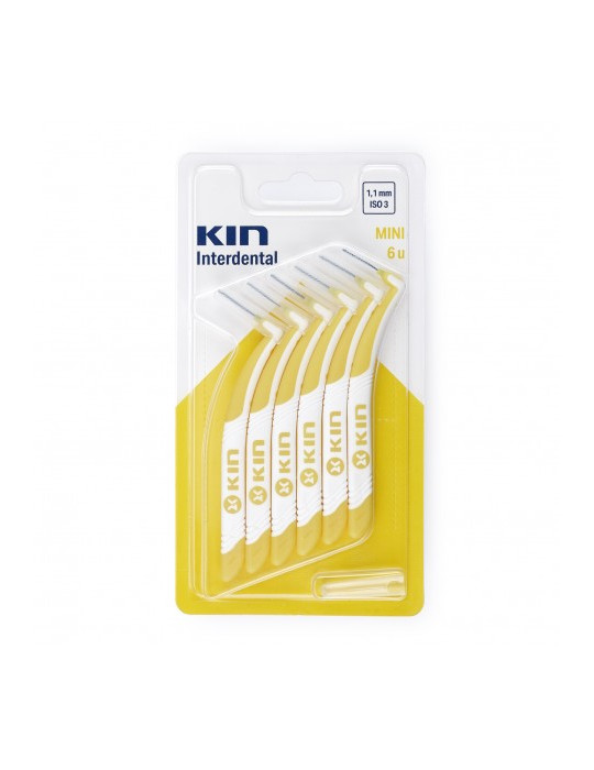 2494 KIN CEPILLO INTERDENTAL 1.1MM MINI 6U