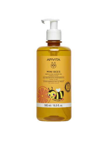 APIVITA MINI BEES GEL DE DUCHA SUAVE PARA NIÑOS 500ML