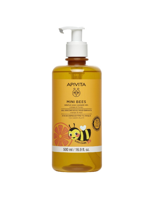 2982 APIVITA MINI BEES GEL DE DUCHA SUAVE PARA NIÑOS