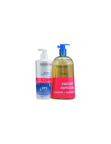 BIODERMA ATODERM PACK INTENSIVE BAUME 500ML+ACEITE DE DUCHA 1L