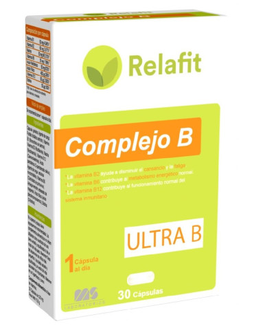 RELAFIT COMPLEJO VITAMINA B 30CAPS