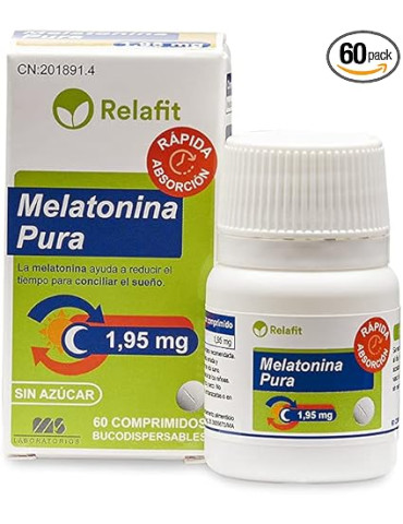 RELAFIT MELATONINA 1.95MG