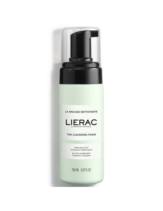 648 LIERAC ESPUMA LIMPIADORA 150ML